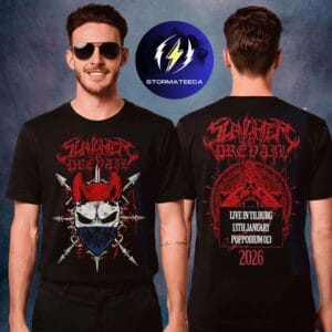 Slaughter To Prevail Merch The Winter Grizzly Tour Netherlands Pop Up Store Live In Tilburg On January 13th Two Sided Unisex T-Shirt