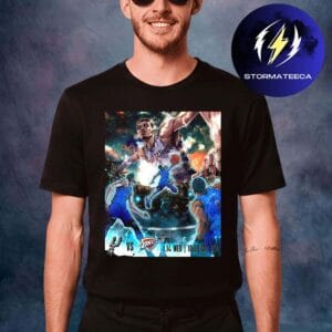 Spurs Versus OKC Thunder Clash Game Night NBA Unisex T-Shirt