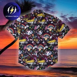 Stranger Things Dimensions Collide RSVLTS Collection Summer Hawainn Shirt