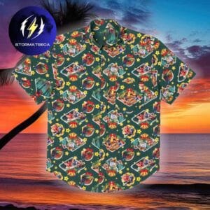 Stranger Things Season’s Creepings RSVLTS Collection Summer Hawaiian Shirt