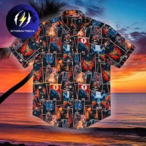 Stranger Things The Art of Four RSVLTS Collection Summer Hawainn Shirt