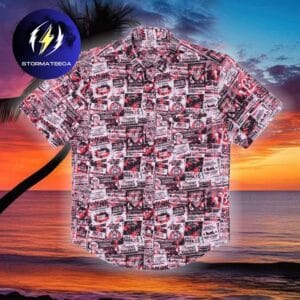 Stranger Things The Hawkins Post RSVLTS Collection Summer Hawaiian Shirt