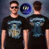 The Offspring Merch Supercharged Worldwide Tour In ’26 Supercharged Skeleton Two Sided Unisex T-Shirt