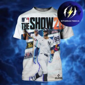 The Show 26 MLB Cover Athlete By Aaron Judge Captain America Has Arrived All Over Print Shirt