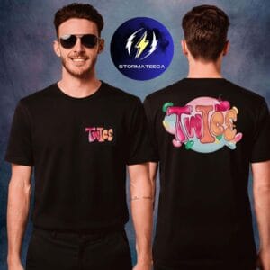 Twice Merch 5th World Tour Ready To Be Jelly Two Sided Unisex T-Shirt