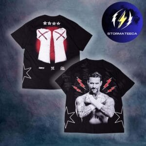 WWE x Complex x Fanatics Royal Rumble Collection Merch CM Punk Tee Black