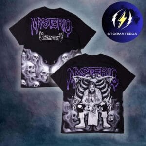 WWE x Complex x Fanatics Royal Rumble Collection Merch Dom Mysterio Tee Black