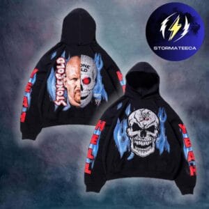 WWE x Complex x Fanatics Royal Rumble Collection Merch Stone Cold Hell Yeah Hoodie Black