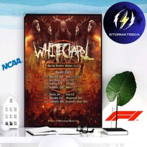 Whitechapel Spring Deadline Shows 2026 Poster Music Schedule Home Decor Poster Canvas