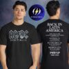 AC DC Merch Brasil PWR UP Tour Latin America 2026 Event Two Sided Unisex T-Shirt