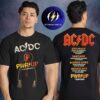 AC DC Merch PWR UP Tour Latin America 2026 Powerage Two Sided Unisex T-Shirt