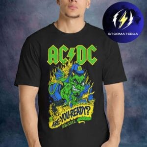 AC DC PWR Up Tour 2026 Sao Paulo Pop Up Merch At Tokio Marine Hall On February 28 March 4 2026 Are You Ready Brasil Unisex T-Shirt