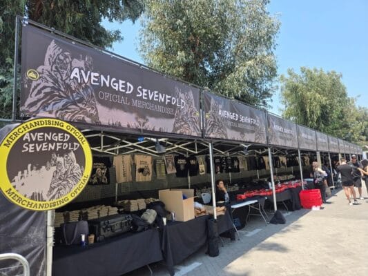 Avenged Sevenfold Merch Pop Up Store Argentina Life Is But A Dream Latin America Tour 2026
