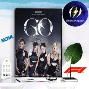 BLACKPINK D-Day GO Home Decor Poster Canvas