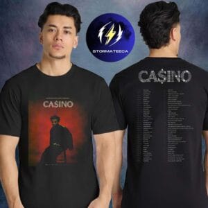 Baby Keem Merch Casino Logo World Tour 2026 Tour Dates Two Sided Unisex T-Shirt