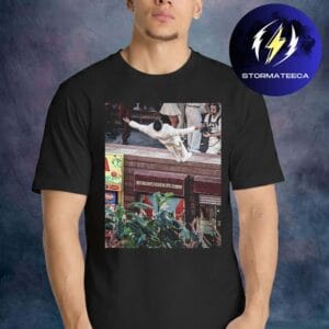 Bad Bunny From The Top Rope Iconic Moment Super Bowl LX Halftime Show Unisex T-Shirt