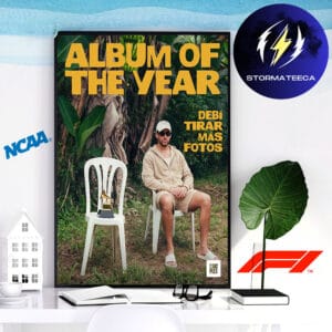 Bad Bunny Wins The Grammy For Album Of The Year Debi Tirar Mas Fotos Home Decor Poster Canvas
