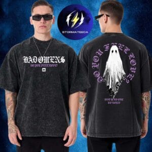 Bad Omens Do You Feel Love Pop Up Shops Tour 2026 Ghost Feel Love Two Sided Washed T-Shirt