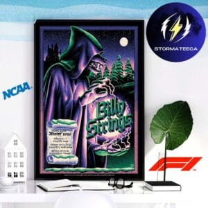 Billy Strings Winter 2026 Poster By Max Loeffler Home Decor Poster Canvas