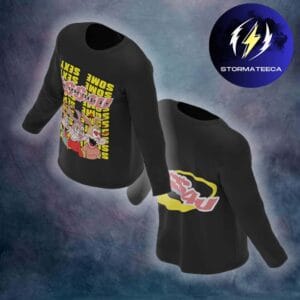 Drake x PARTYNEXTDOOR Merch Valentine Day Collection Collab Bunny Two Sided Long Sleeve Shirt