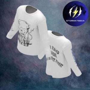 Drake x PARTYNEXTDOOR Merch Valentine Day Collection Collab Devil Two Sided Long Sleeve Shirt