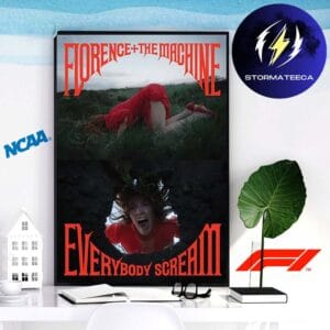 Florence And The Machine Scream EU UK Tour 2026 Merch Scream Hole Home Decor Poster Canvas