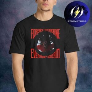 Florence And The Machine Scream EU UK Tour 2026 Merch Scream Hole Unisex T-Shirt