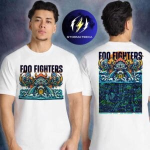 Foo Fighters Poster Show Dublin The Academy On February 23 2026 Two Sided Unisex T-Shirt