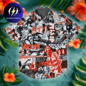 Godzilla King Of The Monsters RSVLTS Collection Summer Hawaiian Shirt