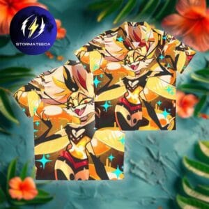 Helluva Boss Badass Beelzebub Best Gift For Fan Summer Hawaiian Shirt