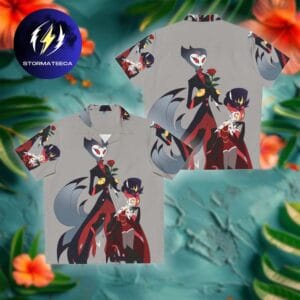 Helluva Boss Stolas Anime Inspired Design Summer Hawaiian Shirt