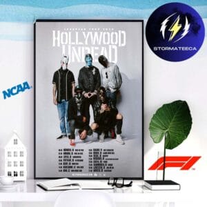 Hollywood Undead Europe Tour 2026 Schedule Home Decor Poster Canvas