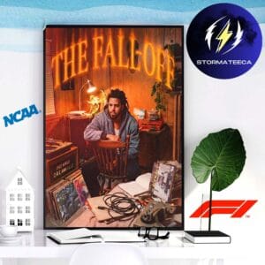 J Cole The Fall Off 24 Songs Double Album Home Decor Poster Canvas