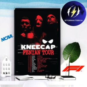Kneecap Fenian Europe Tour 2026 Schedule Home Decor Poster Canvas