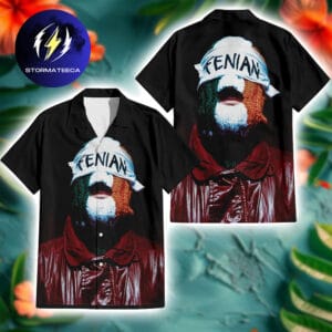 Kneecap New Poster Album Fenian Released On April 24 2026 Summer Hawaiian Shirt