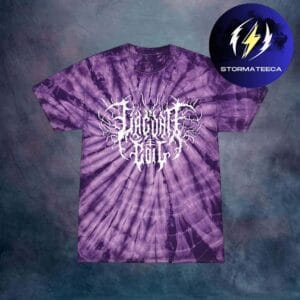 Lacuna Coil x Merch Jungle Collab Collection Logo Purple Tie Dye T-Shirt