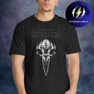 Lacuna Coil x Merch Jungle Collab Collection Sleepless Empire Skullcrow Unisex T-Shirt