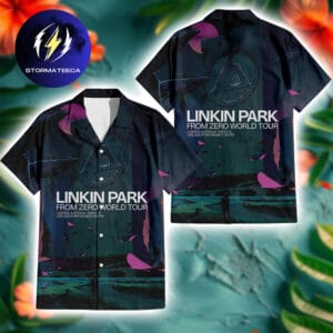 Linkin Park From Zero World Tour Adelaide Australia 2026 Gig Poster At Adelaide Entertainment Centre On March 12 2026 Summer Hawaiian Shirt