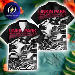 Linkin Park From Zero World Tour Boondall Australia 2026 Night 1 Gig Poster At Brisbane Entertainment Center On March 3 2026 Summer Hawaiian Shirt