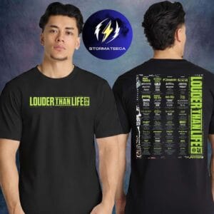Louder Than Life 2026 Full Line Up At Kentucky Expo Center On September 17 18 19 2026 Two Sided Unisex T-Shirt