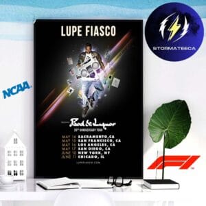 Lupe Fiasco Food And Liquor 20th Anniversary Tour Schedule Home Decor Poster Canvas