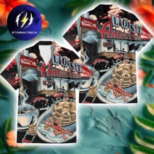 MGK Lost Americana Tour Denver Diner Nights Summer Hawaiian Shirt