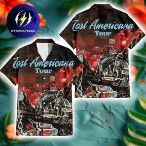 MGK Lost Americana Tour Denver Highway To Denver Summer Hawaiian Shirt