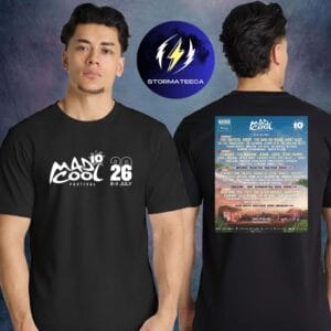 Mad Cool Music Festival On July 8-11 2026 Line Up Two Sided Unisex T-Shirt