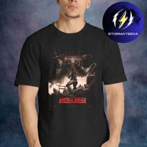 Metal Gear Solid Merch Tactical Espionage Action Metallic Red Regular Unisex T-Shirt