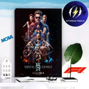 Mortal Kombat II New Poster Film All Charactor Home Decor Poster Canvas