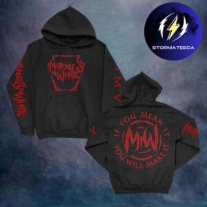 Motionless In White Merch Afraid Of The Dark Collection Keystone Pullover Hoodie