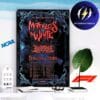 Motionless In White The Sweat And Blood Tour Us Headliner Schedule Home Decor Poster Canvas