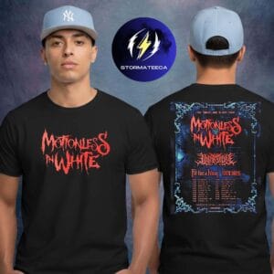 Motionless In White The Sweat And Blood Tour Us Headliner Schedule Two Sided Unisex T-Shirt