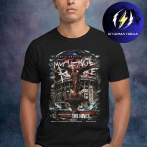 My Chemical Romance Sourth America 2026 Poster Show At Estadio Huracan In Buenos Aires Argentina On February 1 2026 Unisex T-Shirt